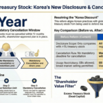 Visual guide to Korea's Treasury Stock Reform 2026: Mandatory cancellation window, disclosure expansion, and ban on Exchangeable Bonds (EBs)